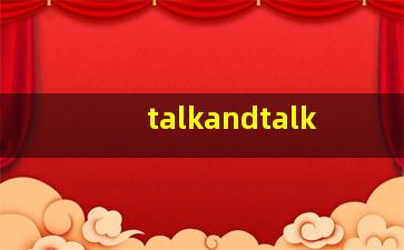 talkandtalk